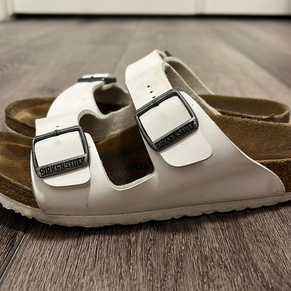 Birkenstocks Arizona Sandals White Size 1 EU 32